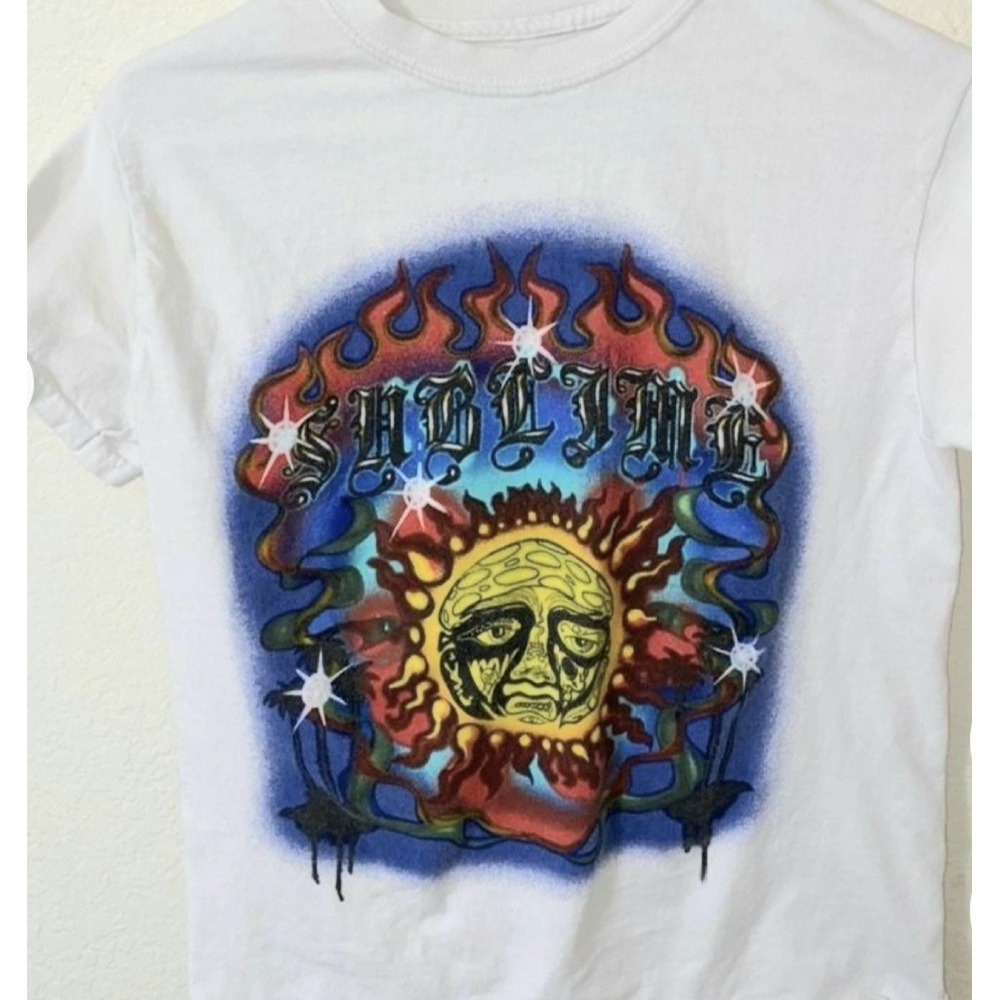 Sublime Mens 2006 Band Shirt Size Medium Sun‎ Graphic Reggae Rock Tee